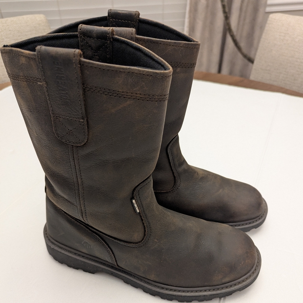 Wolverine Floohand Waterproof 10 In. Wellington Work Boots - Picture 2 of 7